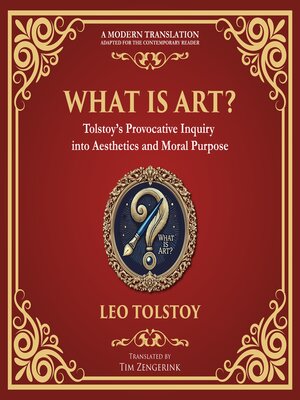 cover image of What Is Art?